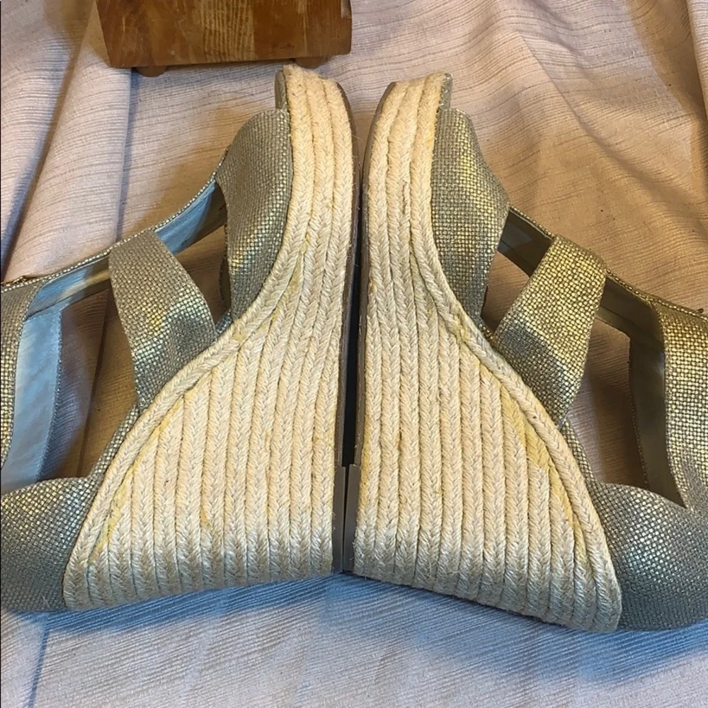 Michael Kors almost NEW worn once, EUC espadrilles